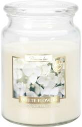 BISPOL Lumânare aromată White Flowers - Bispol Premium Line Scented Candle White Flowers 500 g