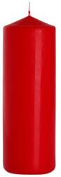 BISPOL Lumânare cilindrică 80x200 mm, roșie - Bispol