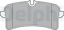 DELPHI set placute frana, frana disc DELPHI LP2706 (LP2706)