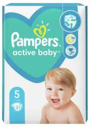 Pampers Active Baby 5 Junior 11-16 kg 21 buc