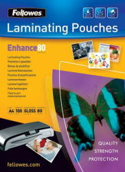 Fellowes Folie de laminat Laminating pouch 80 , 216x303 mm - A4, 25 pcs (5396205) - vexio