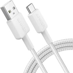 Anker Cablu Anker 322 USB-C la USB-A 1.8 metri Alb (A81H6G21) - vexio