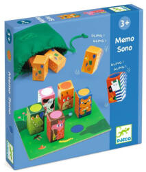 DJECO Memo Sono hangpárosító játék DJ08260