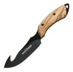 FOX KNIVES Hunting Knife with Gut hook, Olive Wood Collection 1503 OL (1503 OL)