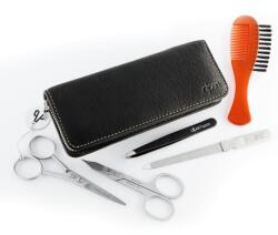 ALPEN Manikűrkészlet, bőr, cipzáras, 6894R (6894R)