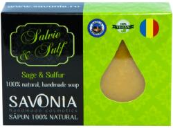 SAVONIA Sapun natural salvie si sulf 90 g