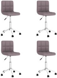 vidaXL 4 buc gri taupe 3087706