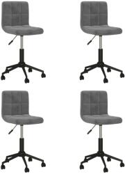 vidaXL 4 buc gri închis 3087761