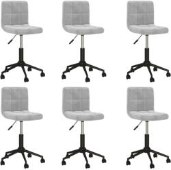 vidaXL 6 buc gri deschis 3087771