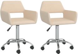 vidaXL 2 buc crem 330321