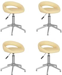 vidaXL 4 buc crem 3085876