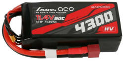 Gens ace Baterie Gens Ace 4300mAh 11.4V 60C 3S1P T-Plug (031447)