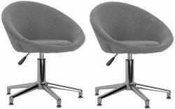 vidaXL 2 buc gri deschis 330450