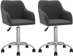 vidaXL 2 buc gri închis 330634