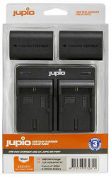 Jupio Canon LP-E6NH 2130mAh akkumulátor és USB Dual Charger Kit (CCA1011)