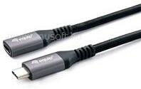 Equip Kábel - 128370 (USB-C 3.2 Gen2 hosszabbító kábel, apa/anya, 4K/60Hz, 10Gbps, 0, 5m) (EQUIP_128370) (EQUIP_128370)