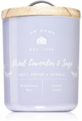 DW HOME Farmhouse Dried Lavender & Sage lumânare parfumată 241 g