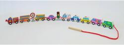Viga Toys Blocuri pentru insirat - transport (CD76013)