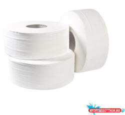 Toalettpapír 2 rétegű közületi átmérő: 19 cm 100 % cellulóz 120 m/tekercs 12 tekercs/karton Bluering® hófehér (54062)