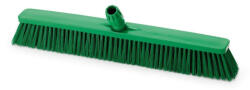 IGEAX élelmiszeripari tolóseprű, partvis fej, 60cm, 0, 75mm kemény sörtével, zöld (1013GT)