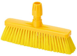 IGEAX élelmiszeripari rövid seprű, partvis fej, 0, 75mm kemény sörtével, sárga (1031YT)