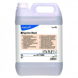 Taski Sprint Med felületfertőtlenítő- és tisztítószer, aldehid-mentes, virucid, tuberkulocid, baktericid 5L - KIFUTÓ TERMÉK (HTG11980)