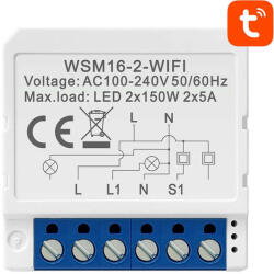 Smart Switch Module WiFi Avatto WSM16-W2 TUYA - pixelrodeo