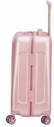DELSEY Turenne Keményfedeles négykerekű bőrönd 55cm - Rózsaszín (00162180109)