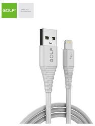 GOLF Cablu USB iPhone 5 / 6 / 7 Golf Flying Fish Fast Cable 3A ALB GC-64i (A0112777) - 24mag