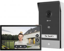 EZVIZ Interfon video EZVIZ HP7 2K Wi-Fi Smart Home display touch 7 inch Smart IR Negru (cs-hp7 3mp)