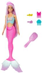 Mattel Barbie, papusa cu par lung, Sirena Papusa Barbie