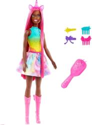 Mattel Barbie, papusa cu par lung, Unicorn
