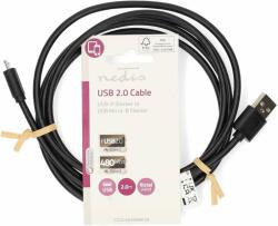 Nedis USB kábel | USB 2.0 | USB-A Dugasz | USB Micro-B Dugasz | 11 W (CCGL60500BK20)
