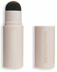 Makeup Revolution Szemöldökpúder sablonnal (Brow Powder Stamp & Stencil Kit) 0, 65 g (Árnyalat Dark Brown)