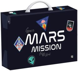 KARTON P+P Cutie laminată pentru copii A4, pătrată - Space / Mars Mission (6-00823)