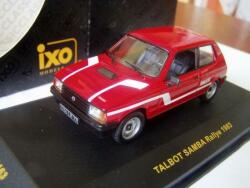 IXO MODELS 1: 43 Talbot Samba Rally 1983 Red (ix-clc163)