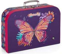 KARTON P+P Gyermek laminált bőrönd - 34 cm - Pillangó (3-64723)