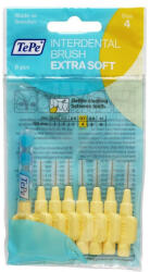 TePe Interdental brush extra soft fogköztisztító kefe 8 db/csomag - 4-sárga (0, 7 mm)