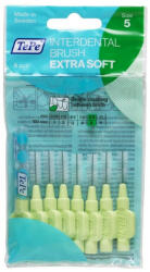 TePe Interdental brush extra soft fogköztisztító kefe 8 db/csomag - 5-zöld (0, 8 mm)
