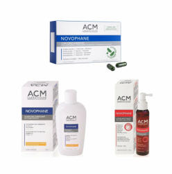 ACM Laboratoire - Pachet ACM, Șampon, Loțiune și Capsule Novophane Sampon 200 ml