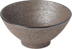 Made in Japan Bol de masă EARTH BLACK, 15 cm, 450 ml, MIJ (C2207)