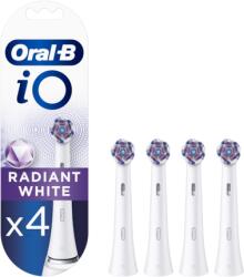 Oral-B Rezerve periuta de dinti electrica Oral-B iO Radiant White, compatibile doar cu seria iO, 4 buc, Alb