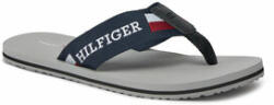 Tommy Hilfiger Flip flop Corporate Monotype Beach Sandal FM0FM04913 Argintiu
