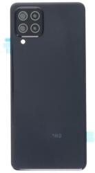  GH82-25959A Samsung Galaxy A22 SM-A225F EU ver. fekete Akkufedél hátlap, kamera lencse burkolati elem ragasztóval (GH82-25959A)