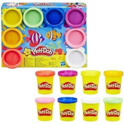 Hasbro Play-Doh: 8 tégelyes színvarázs gyurmakészlet (E5044EU4)