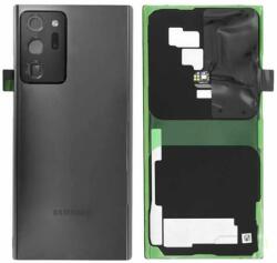 Samsung GH82-23281C Gyári Samsung Galaxy Note20 Ultra / Note20 Ultra 5G Fekete akkufedél hátlap, burkolati elem, kamera lencse (GH82-23281C)