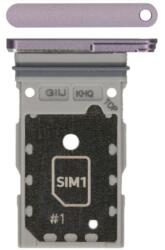 GH98-46790D Samsung Galaxy S21 FE 5G Levendula SIM kártya tálca (1 SIM kártyás telefonokhoz) (GH98-46790D)