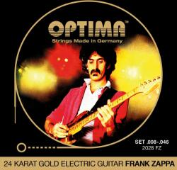 Optima 2028. FZ 24K Gold Strings Frank Zappa Signature