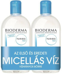 BIODERMA MICELLAFESZTIVÁL 2x500 ml HYDRABIO H2O micellás arclemosó száraz és vízhiányos bőrre 1000 ML