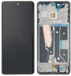 621029000028 Gyári Realme 11 Pro Plus LCD kijelző érintővel Bézs kerettel előlap (Sunrise Beige) (621029000028)